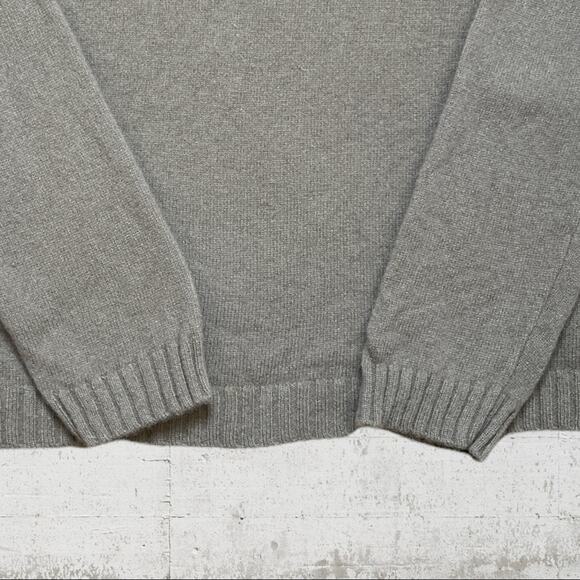 White Stuff Men's Crewneck 100% Lambswool Sweater Size XL Academia Neutral - Picture 5 of 9